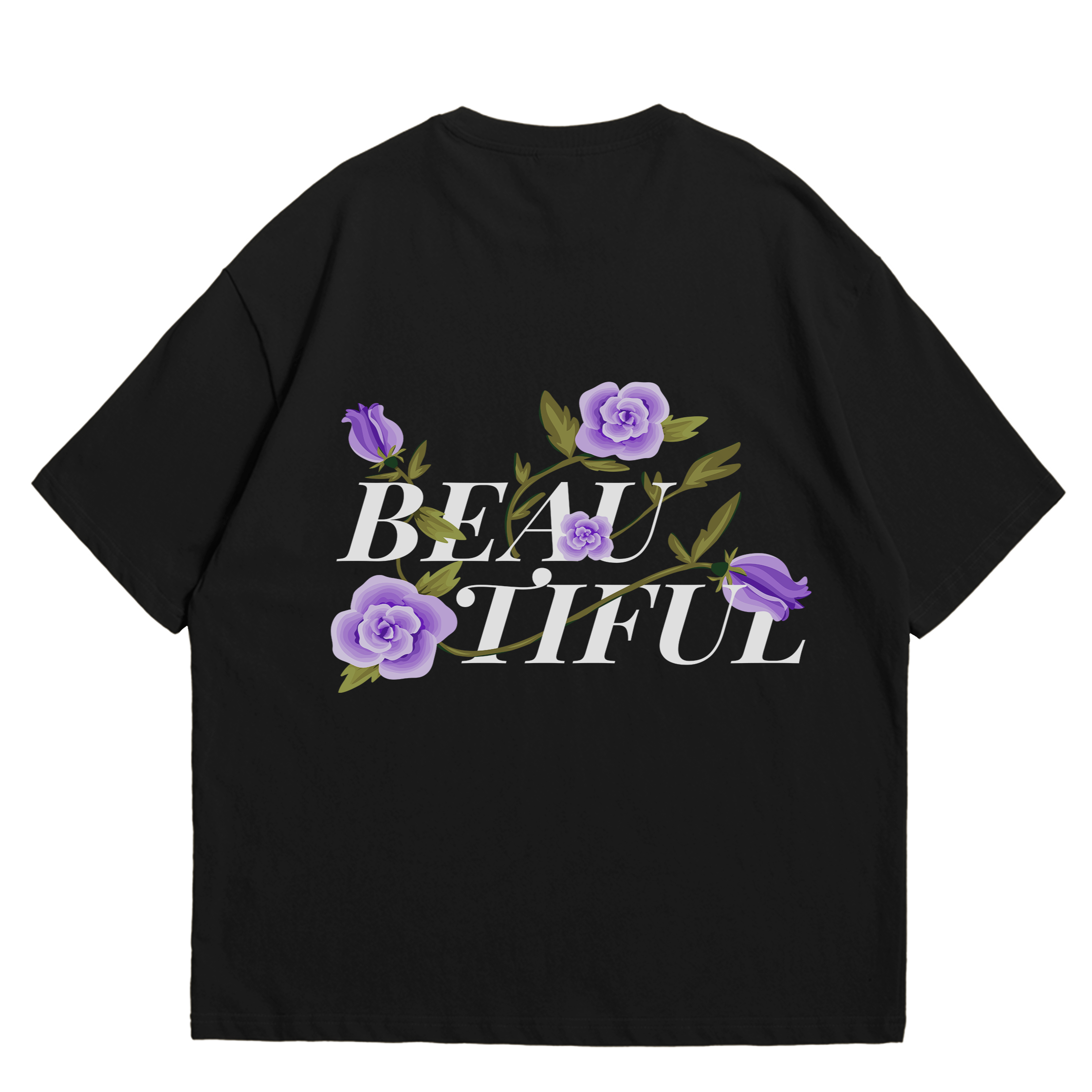 Beautiful Floral Oversized Tee