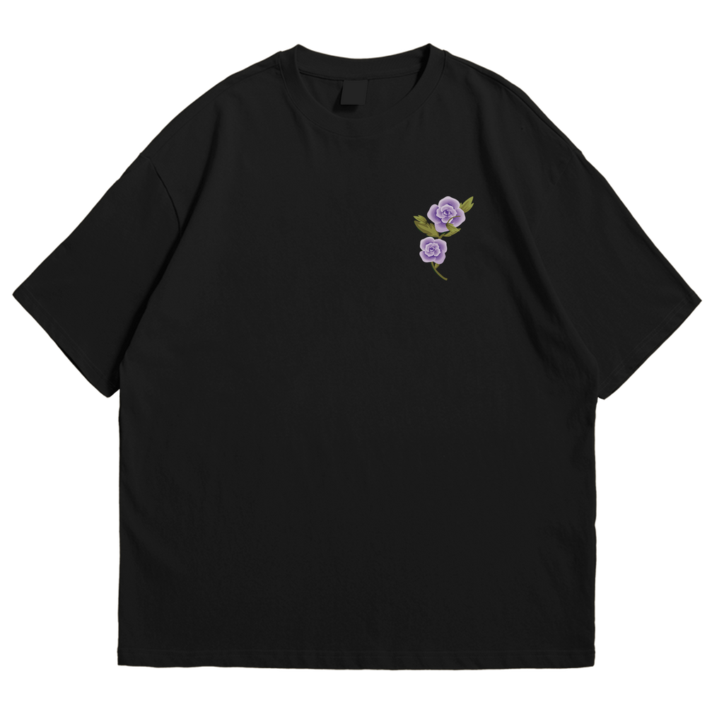Beautiful Floral Oversized Tee
