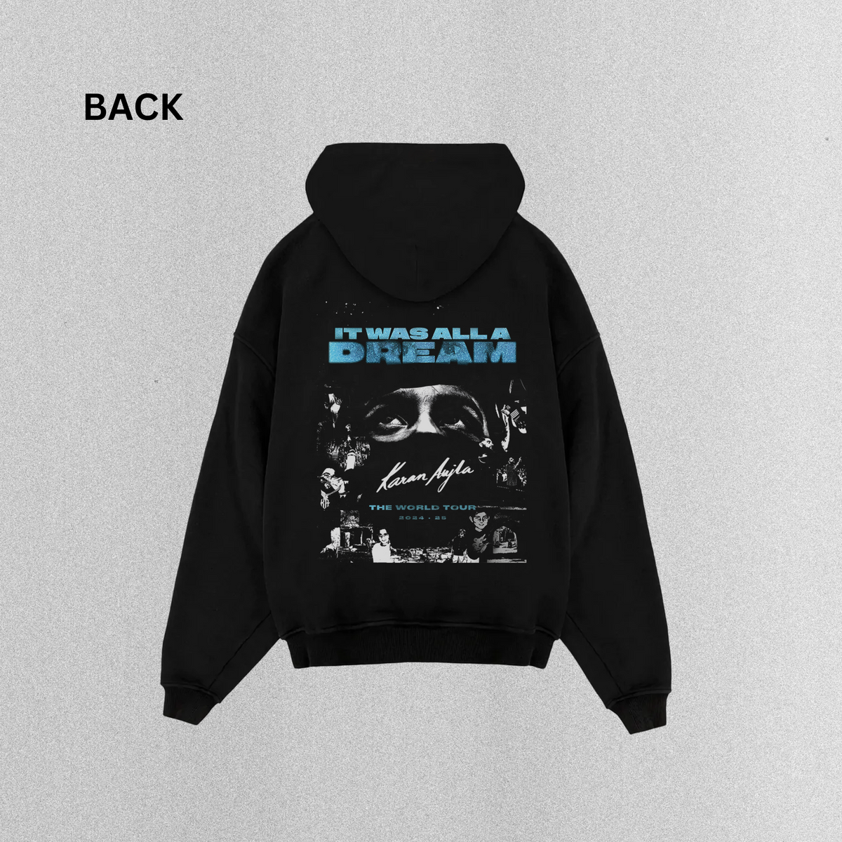 It Was All a Dream Karan Aujla Oversized Hoodie