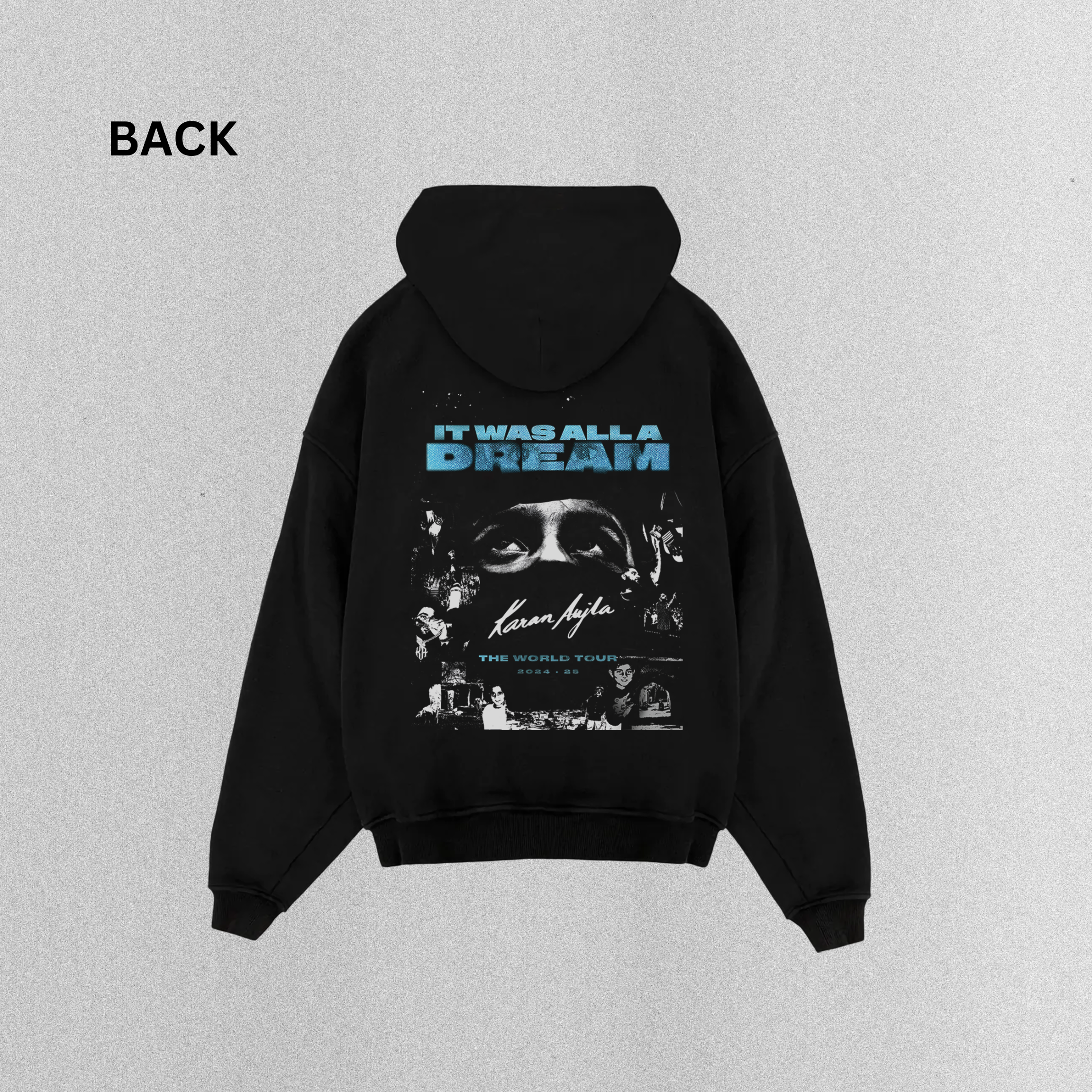 It Was All a Dream Karan Aujla Oversized Hoodie