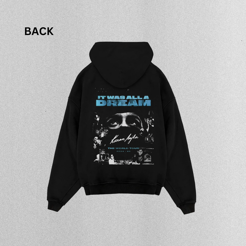 It Was All a Dream Karan Aujla Oversized Hoodie