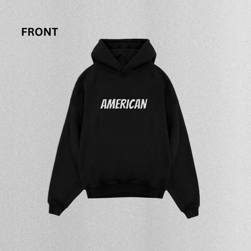 American Style Oversized Hoodie