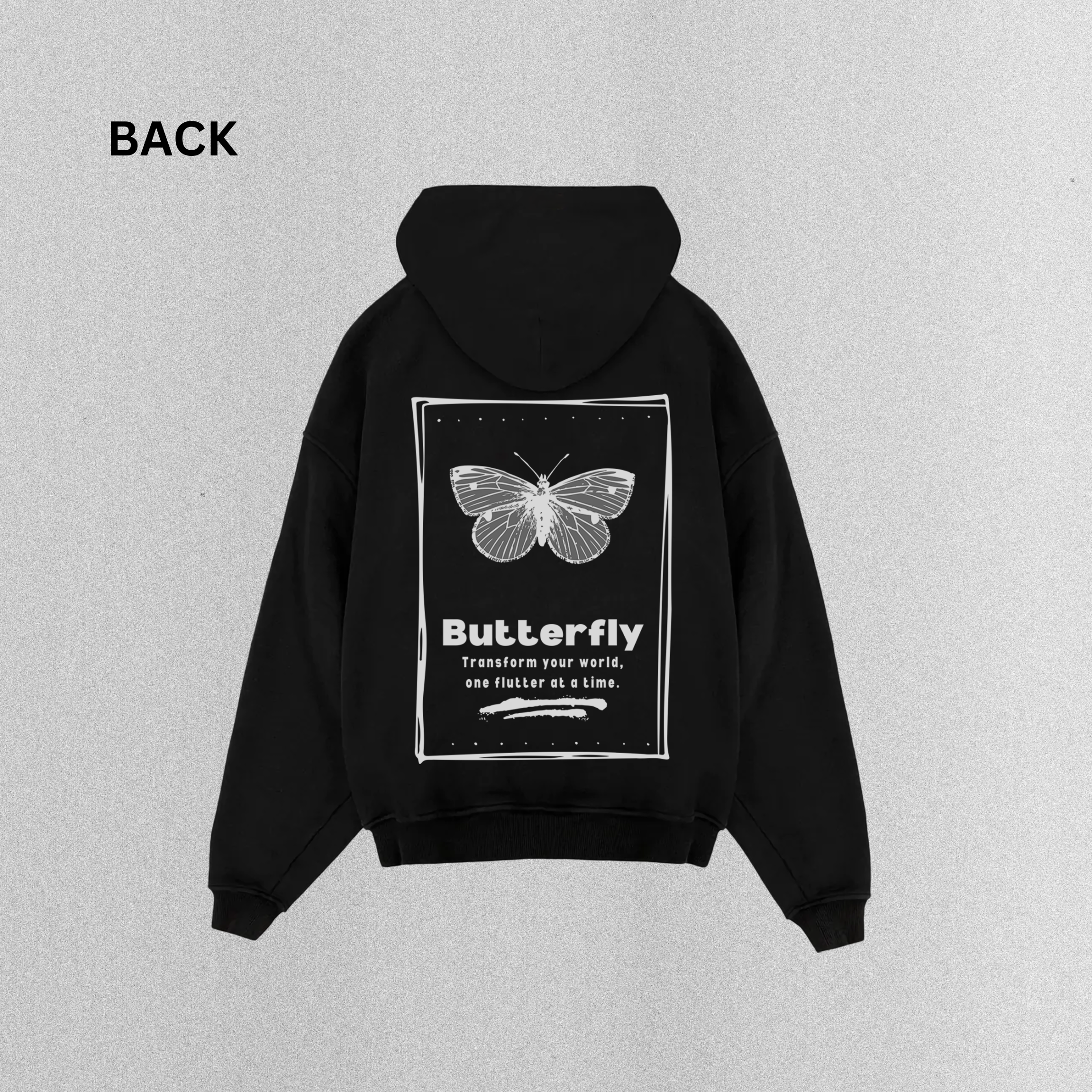 Butterfly Oversized Hoodie