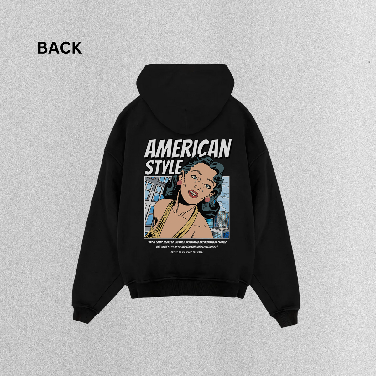 American Style Oversized Hoodie