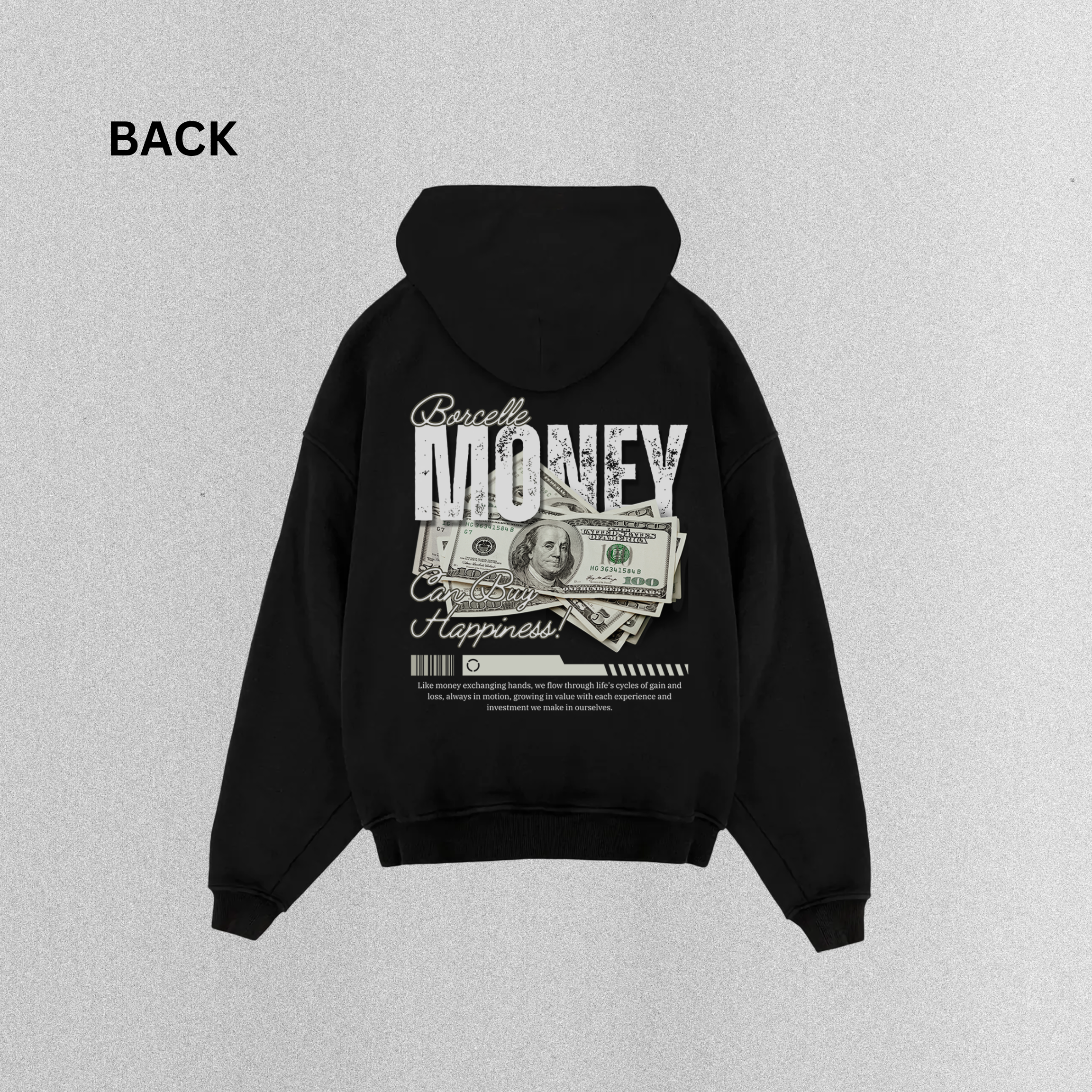 Money Statement Oversized Hoodie