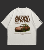 Retro Revival Oversized T-Shirt by WHAT THE FATE