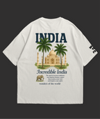 Incredible India Oversized T-Shirt by WHAT THE FATE