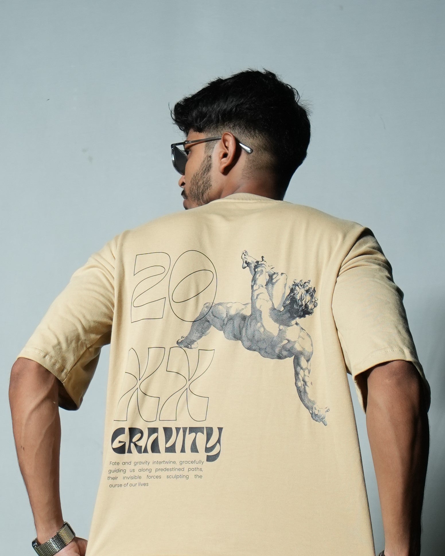 GRAVITY" Heavy Cotton Terry T-Shirt