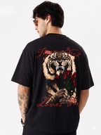Tiger Graphic Oversized T-Shirt – I Need Love Too
