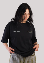 Galaxy Graphic T-Shirt – Black Astronaut Space
