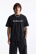 Fate Town Live Oversized T-Shirt – Dark Gothic Graphic Tee