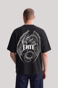Dragon Oversized T-Shirt – Dark Fantasy Graphic Tee