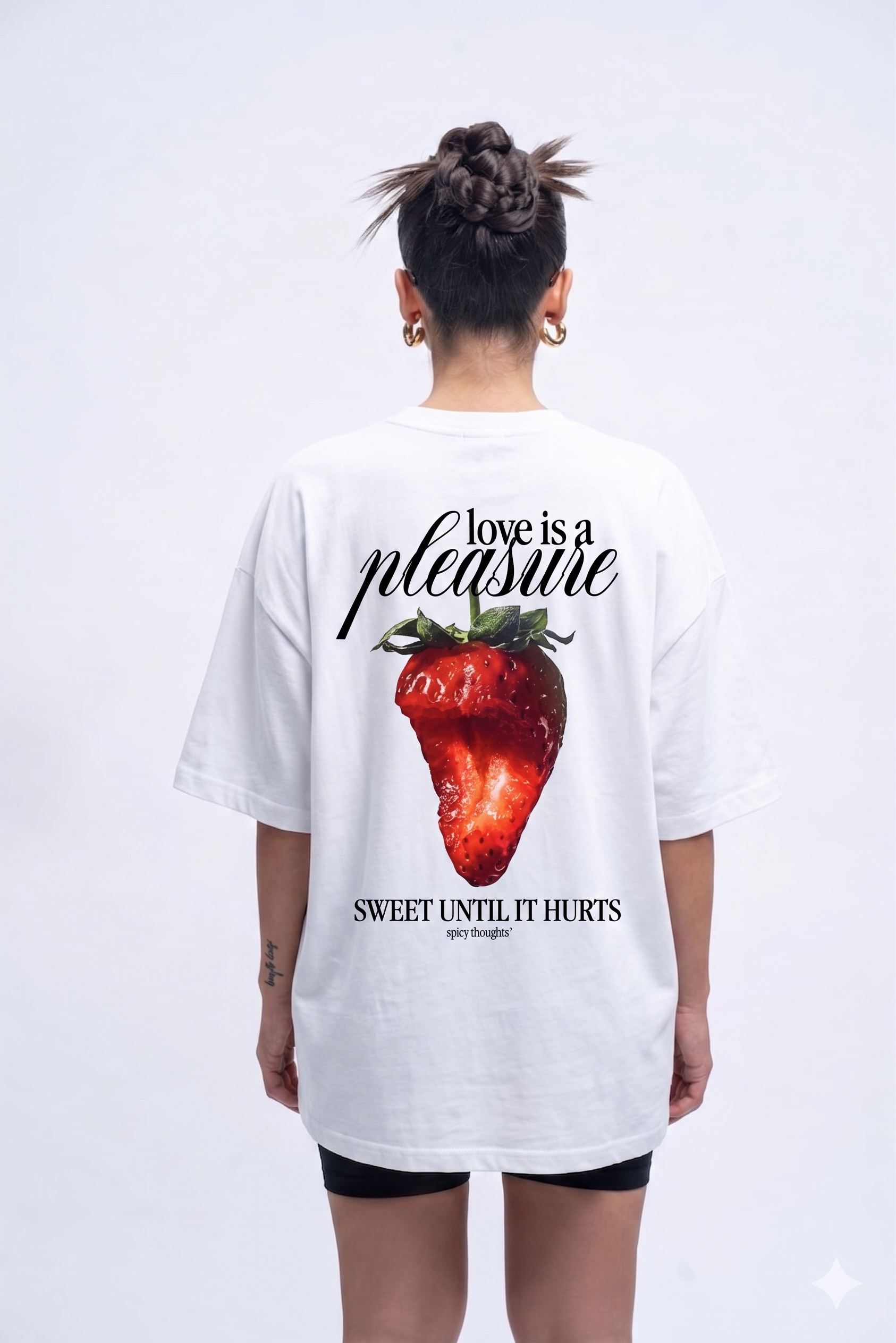 Love Is A Pleasure Oversized T-Shirt