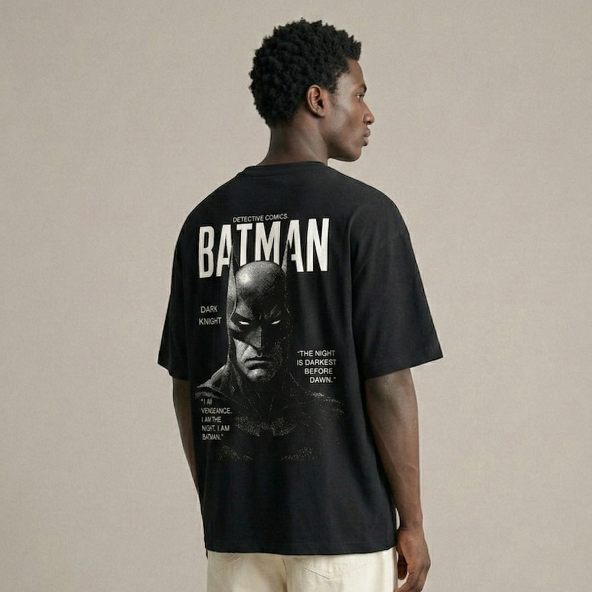Batman Dark Knight Oversized Tee | WTFATE