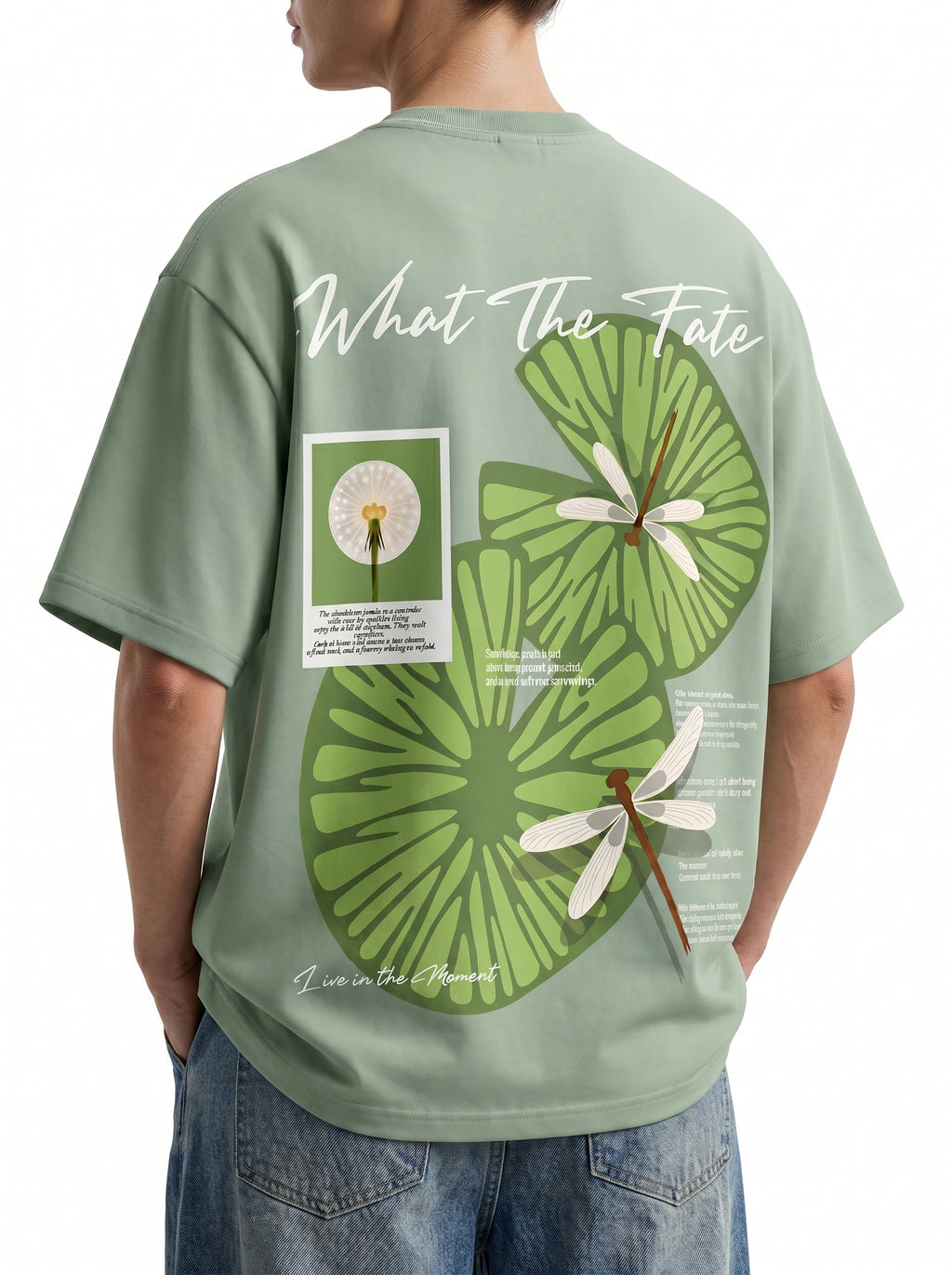 Dragonfly Nature Oversized T-Shirt