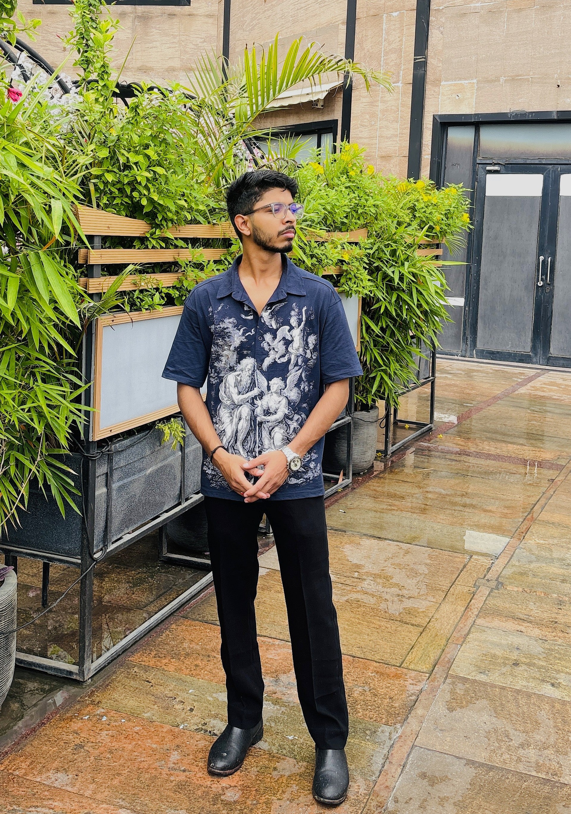 Divine Encounter Oversized Shirt
