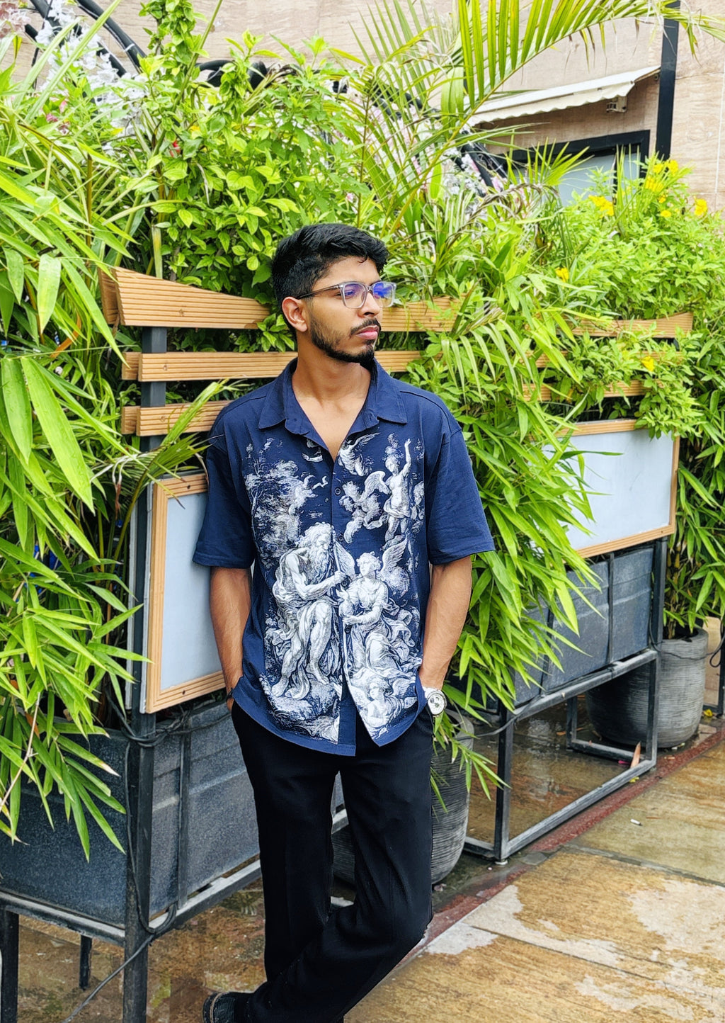 Divine Encounter Oversized Shirt
