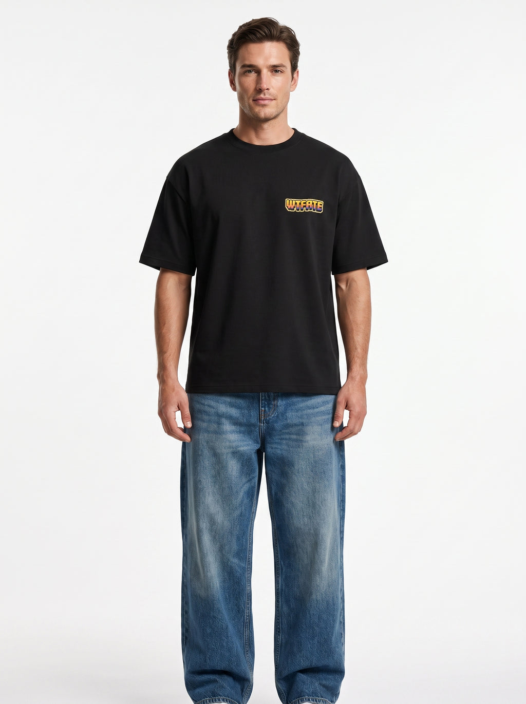 Copyright Oversized T-Shirt – Black Streetwear Tee