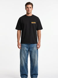 Copyright Oversized T-Shirt – Black Streetwear Tee