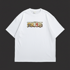 Pirate Era Anime Oversized T-Shirt – White