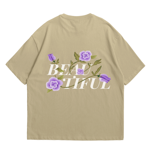 Beautiful Floral Oversized Tee