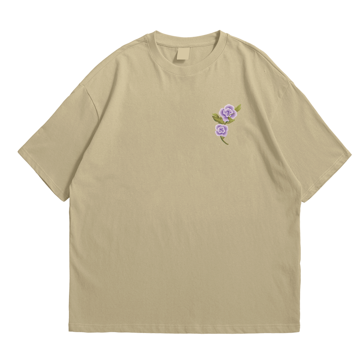 Beautiful Floral Oversized Tee