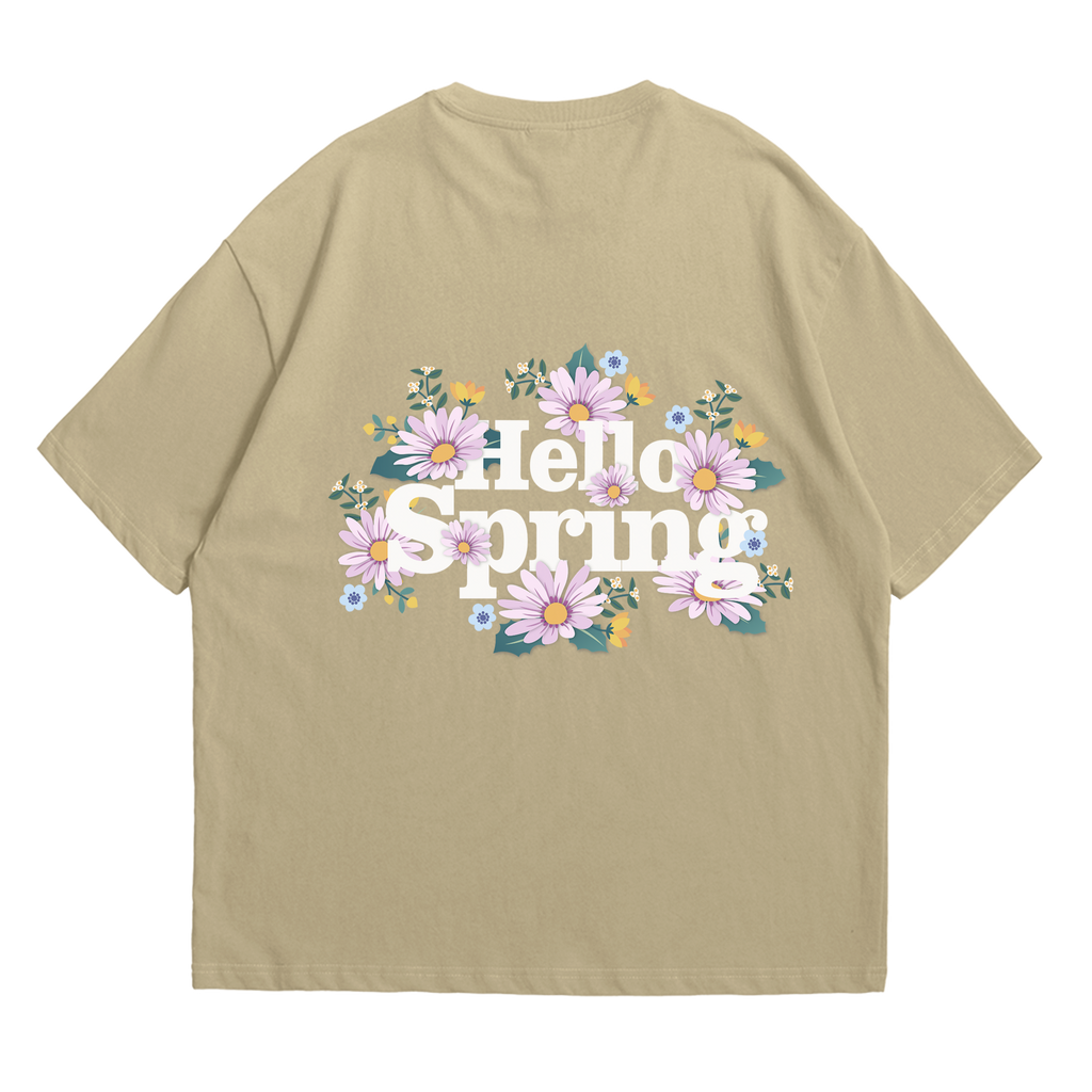 Hello Spring Oversized Tee