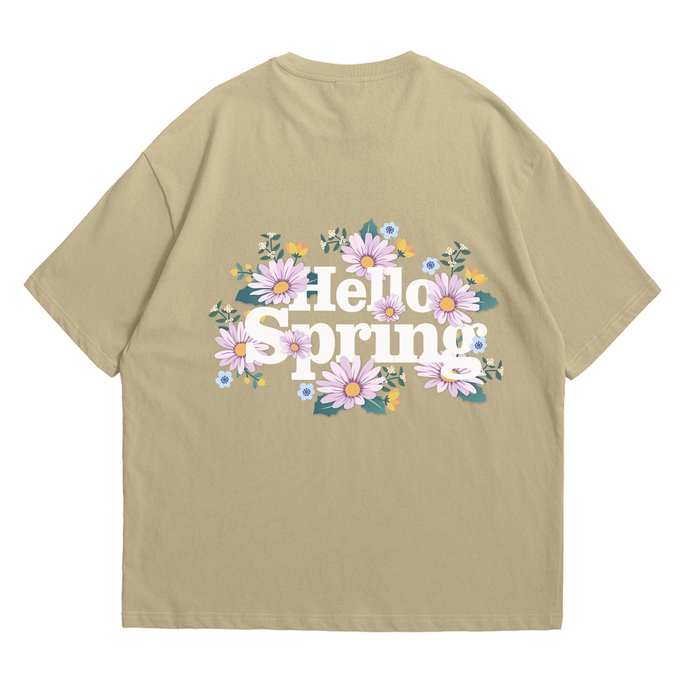 Hello Spring Oversized Tee
