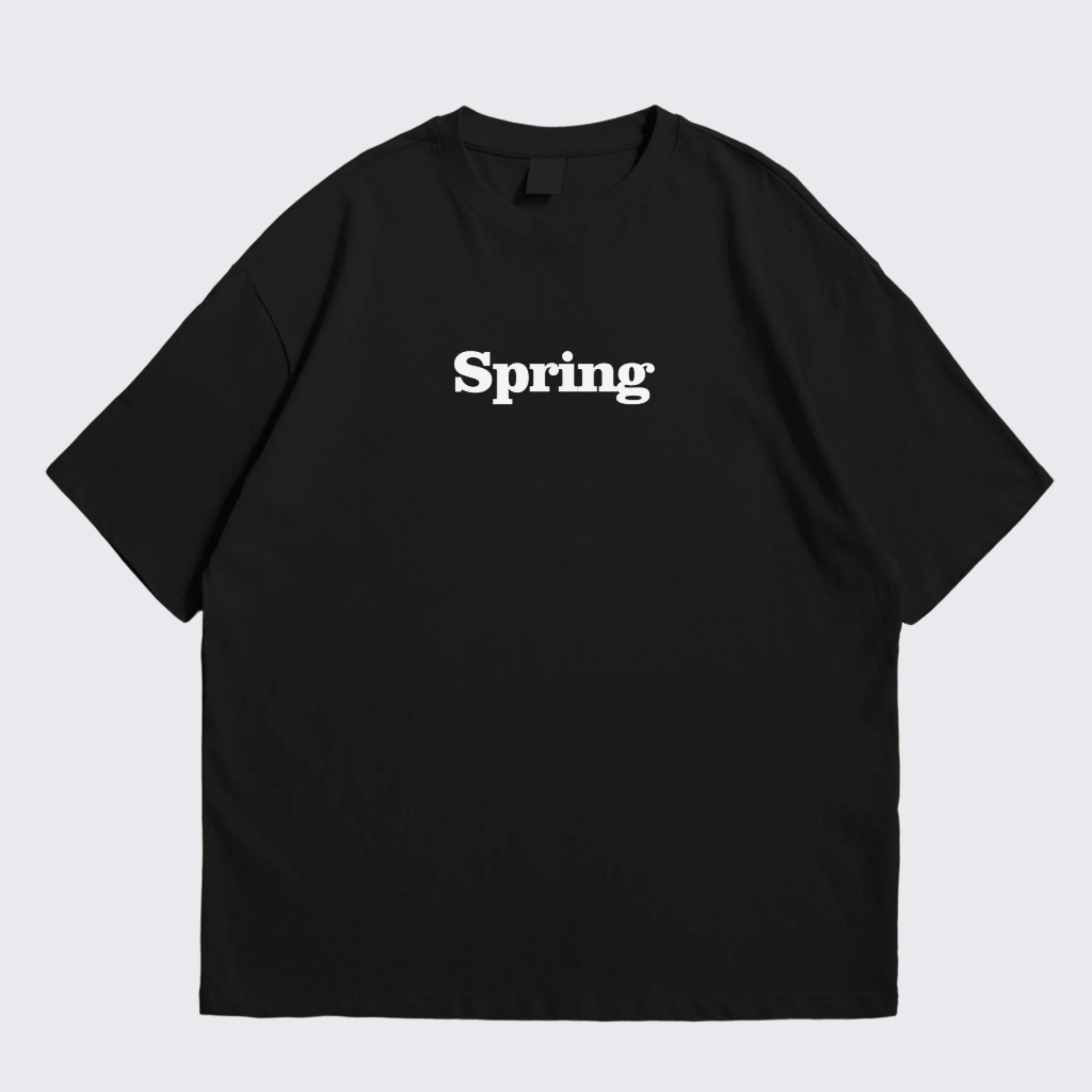 What The Fate oversized t-shirt
,Spring floral oversized tee
,Cotton terry streetwear
,DTF print t-shirt
,Black oversized tee
,Trendy spring fashion
,Urban streetwear oversized shirt
,Floral oversized t-shirt