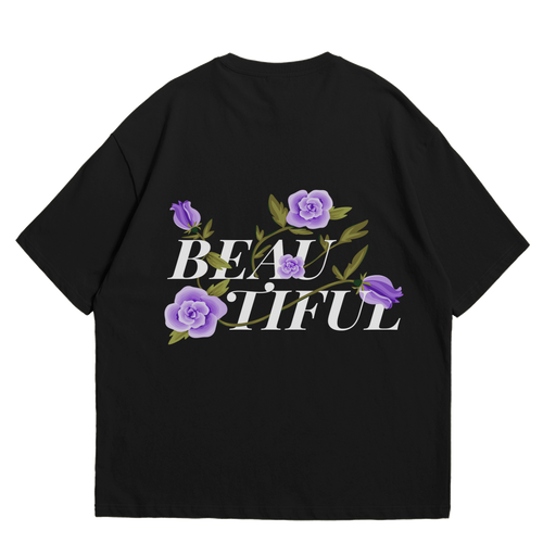 Beautiful Floral Oversized Tee