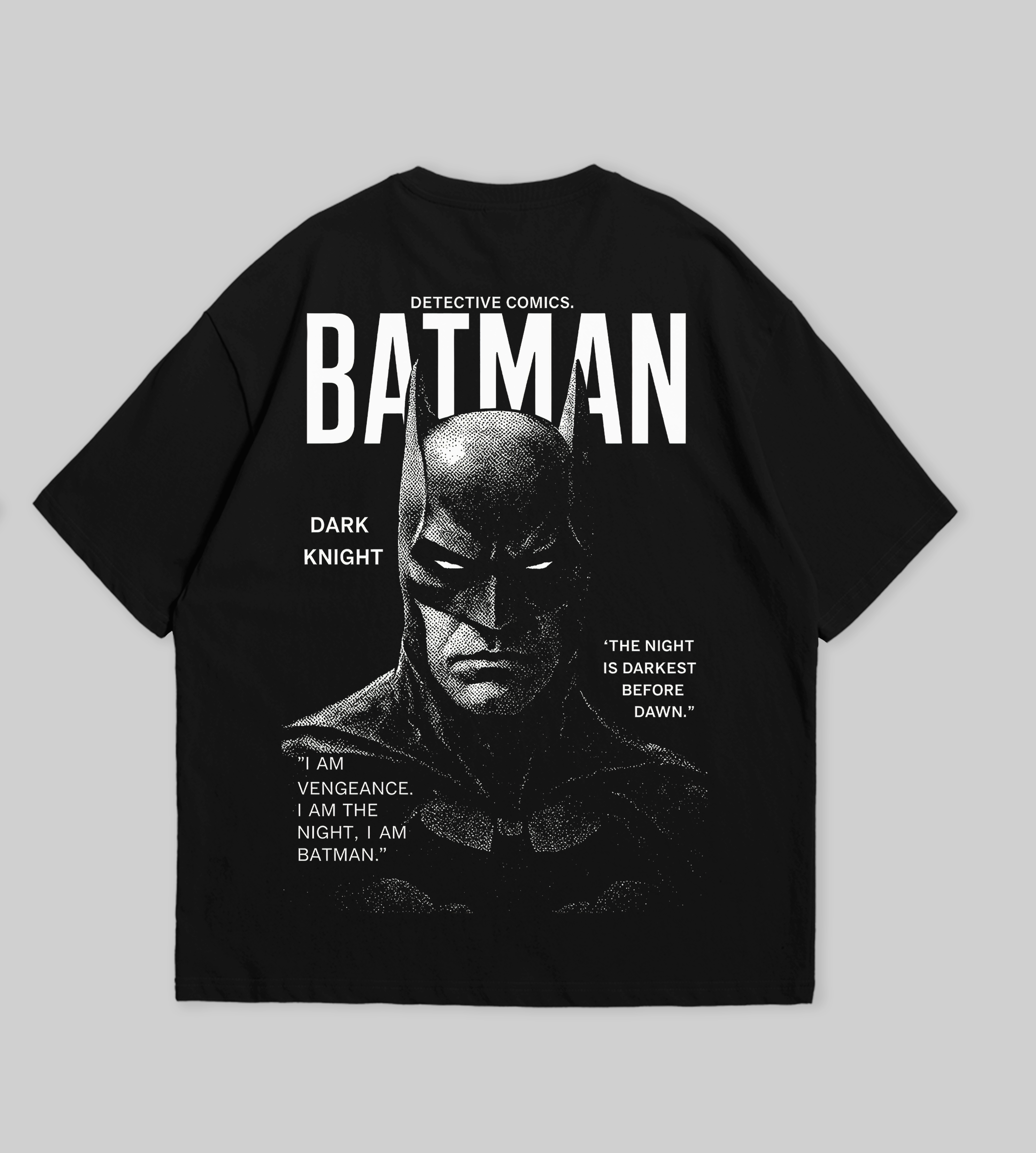 Batman Dark Knight Oversized Tee | WTFATE