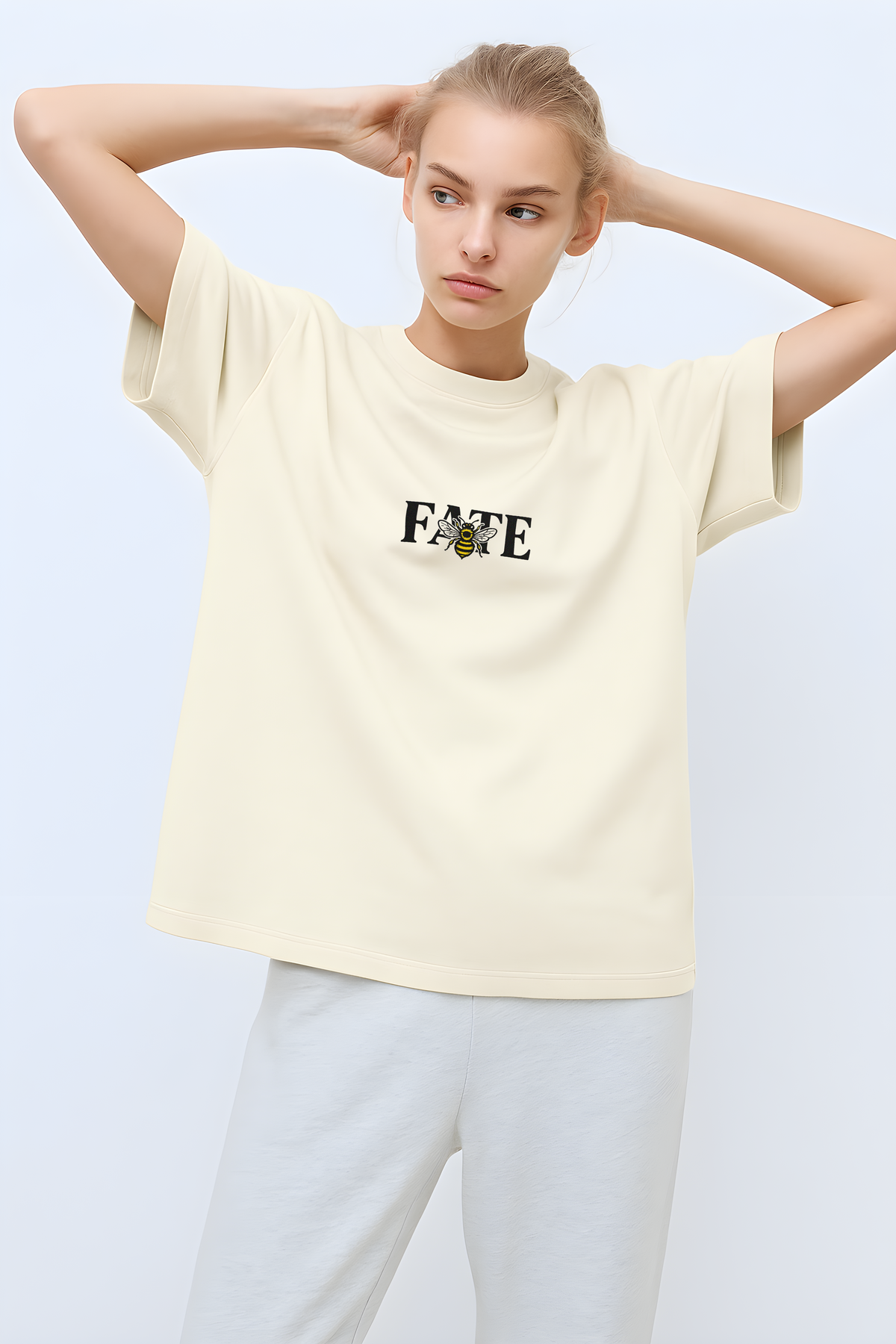 Bee Fate Oversized T-Shirt by WHAT THE FATE