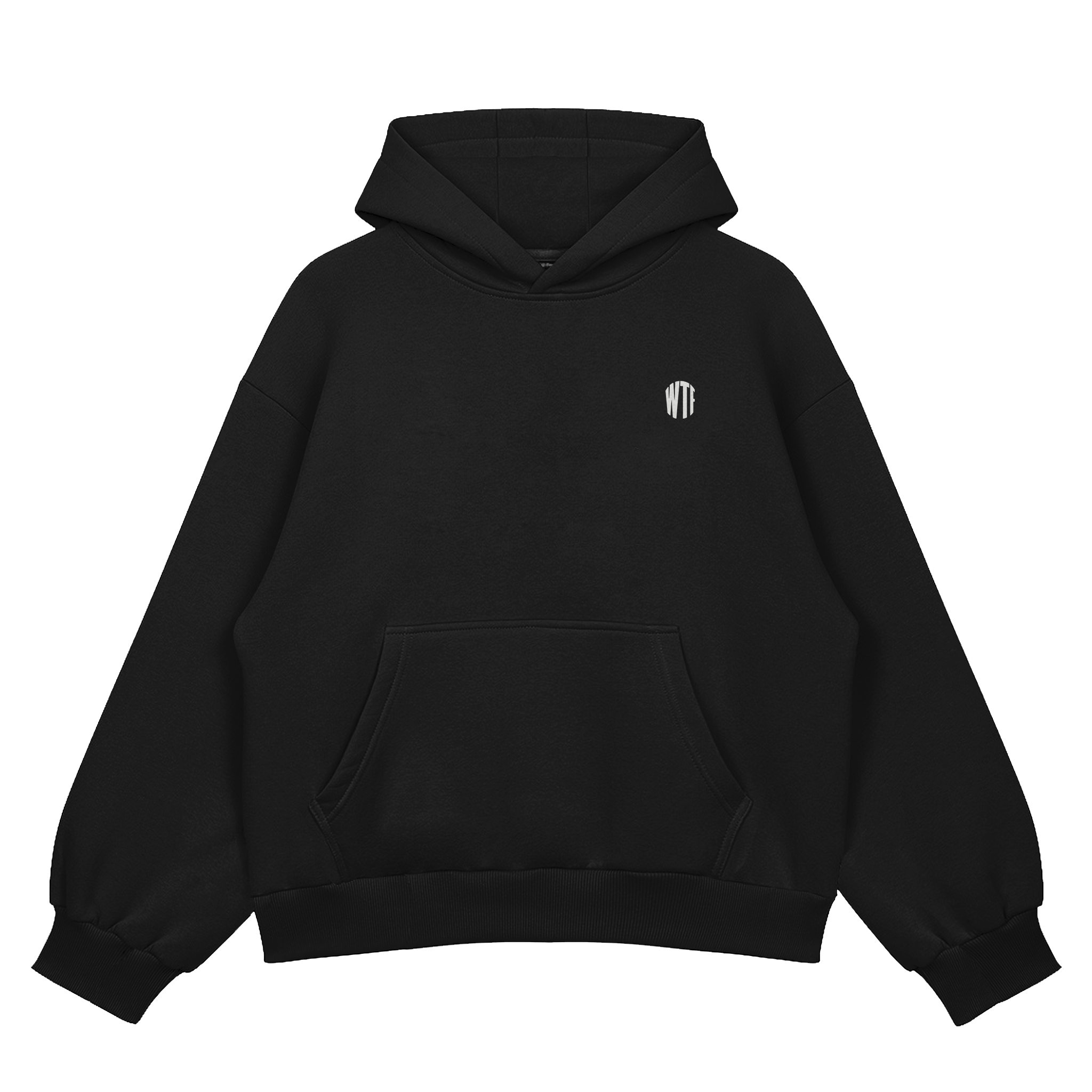 Black Oversized Hoodie – WTFATE