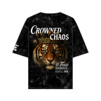 Crowned Chaos – Royal Tiger Graphic Oversized T-Shirt