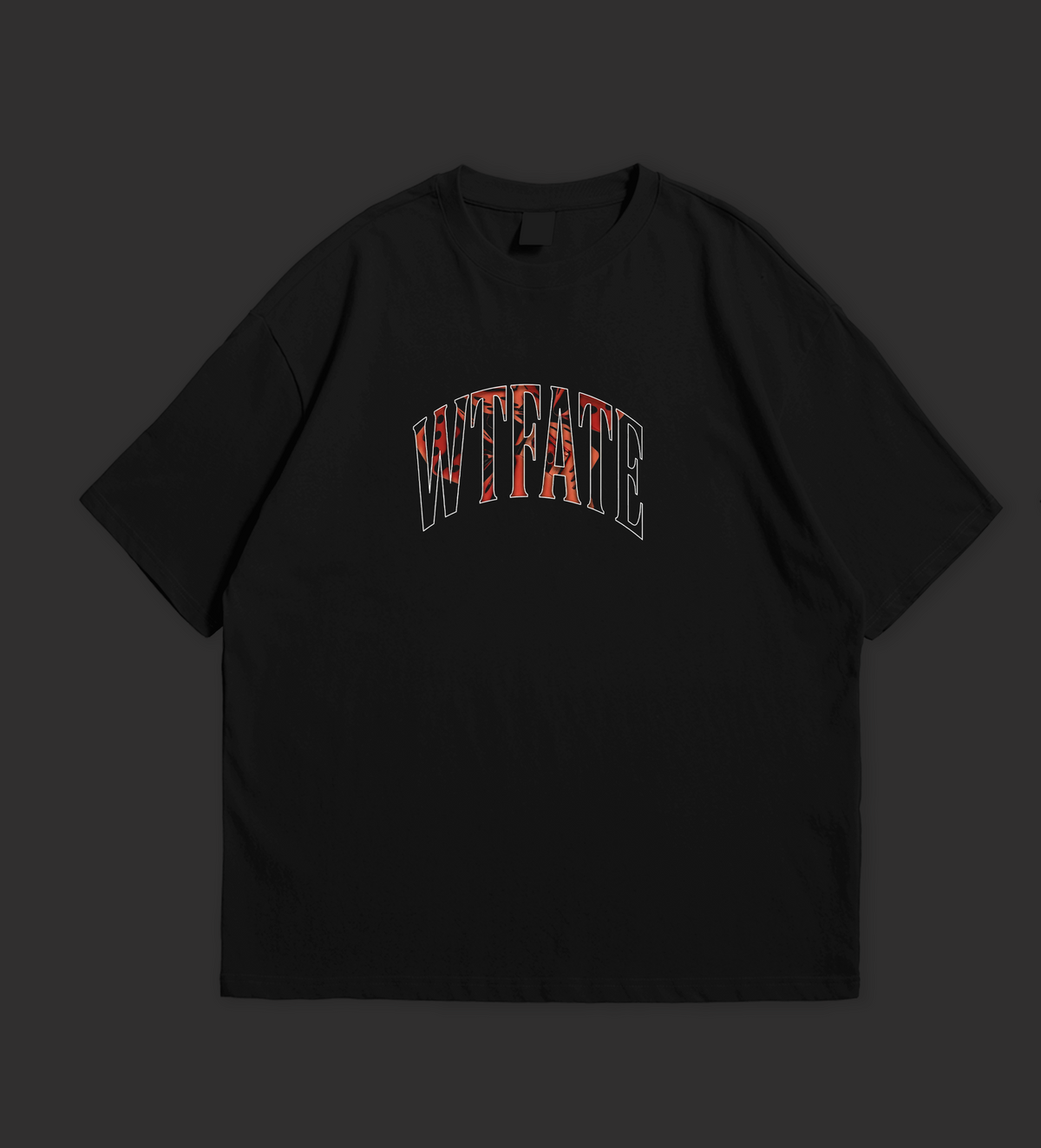 Risk Dice Oversized Graphic T-Shirt – Take The Risk