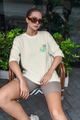 Dinosaur Graffiti Tee – Off White