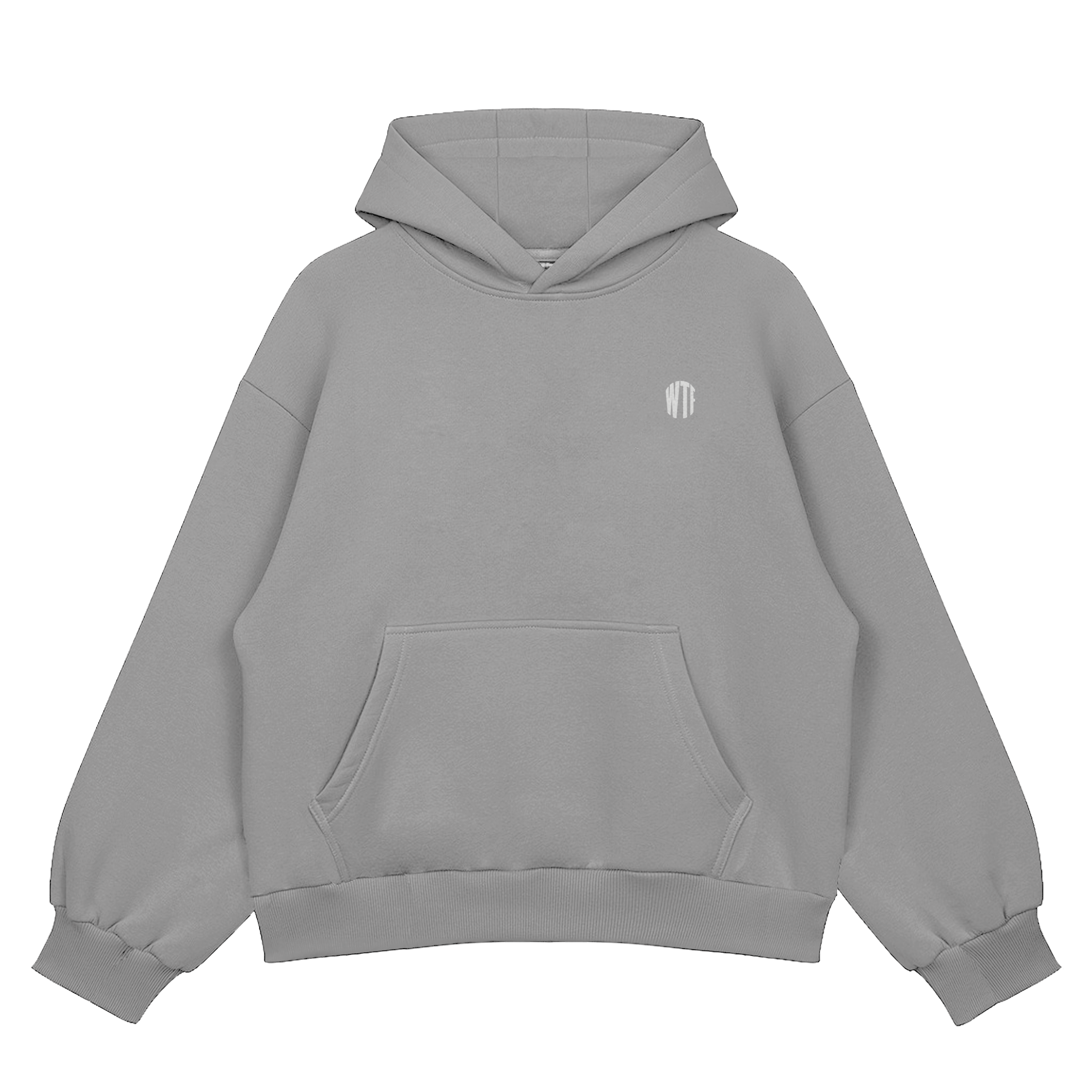 Grey Oversized Hoodie – WTFATE