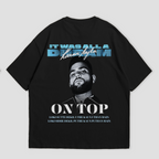 WHAT THE FATE oversized concert tee for Gen Z, featuring music-inspired graphics with durable DTF printing on premium 240 GSM cotton. Perfect for artist performances and festival wear.