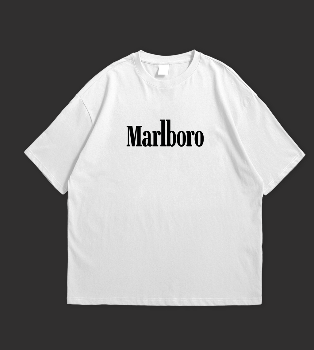 WTFATE Marlboro Vintage Statue Oversized T-Shirt