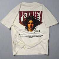 WHAT THE FATE Petrify Medusa streetwear shirt featuring bold graphic design and oversized fit