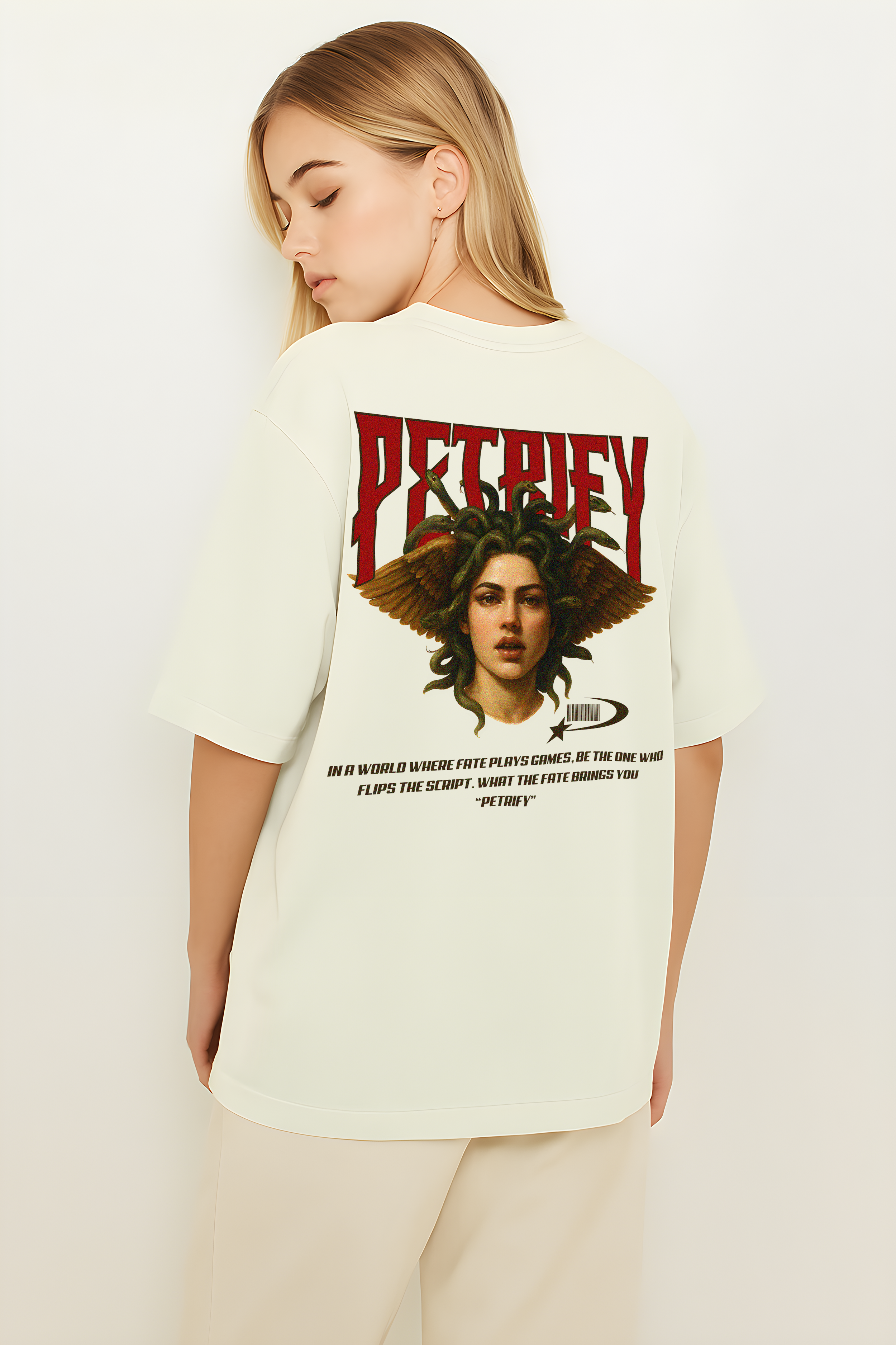 Petrify Medusa Oversize Streetwear Shirt
