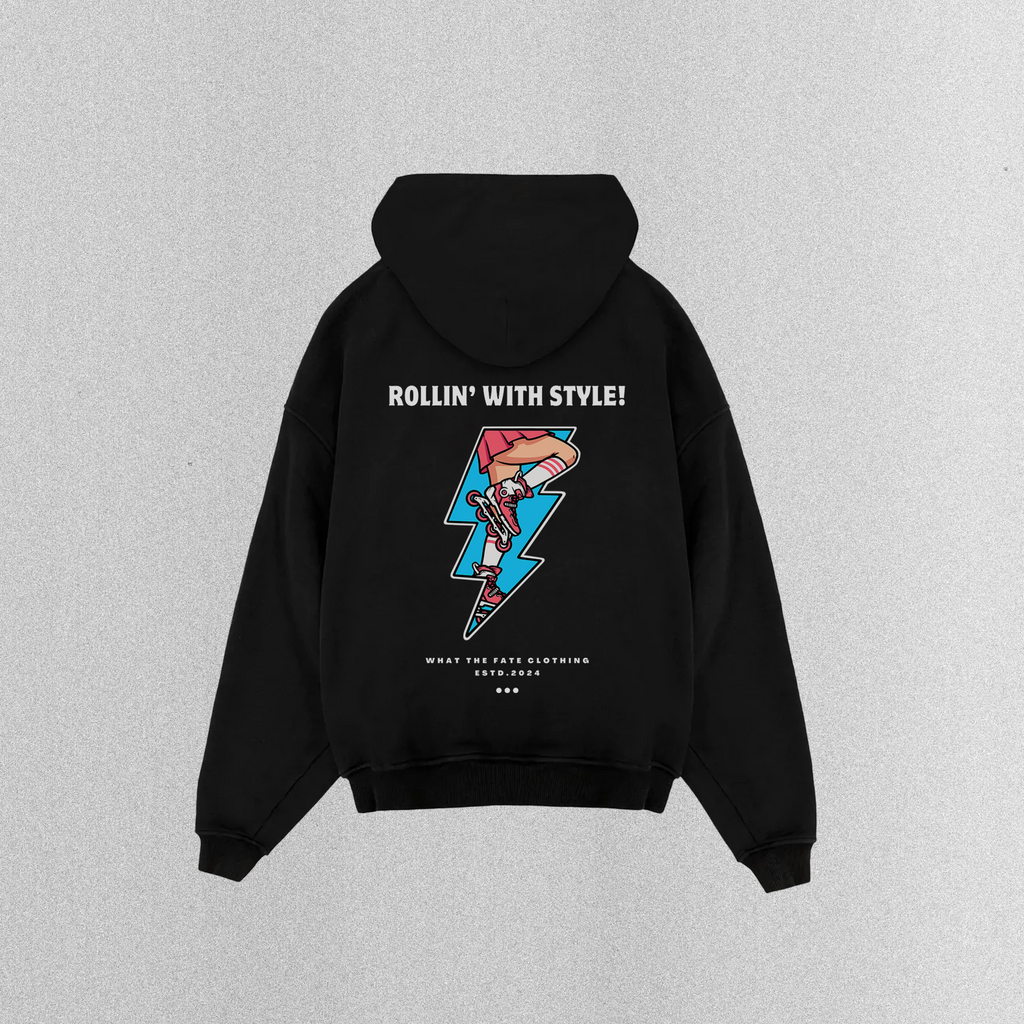 Rollin' With Style! Skate-Inspired Hoodie
