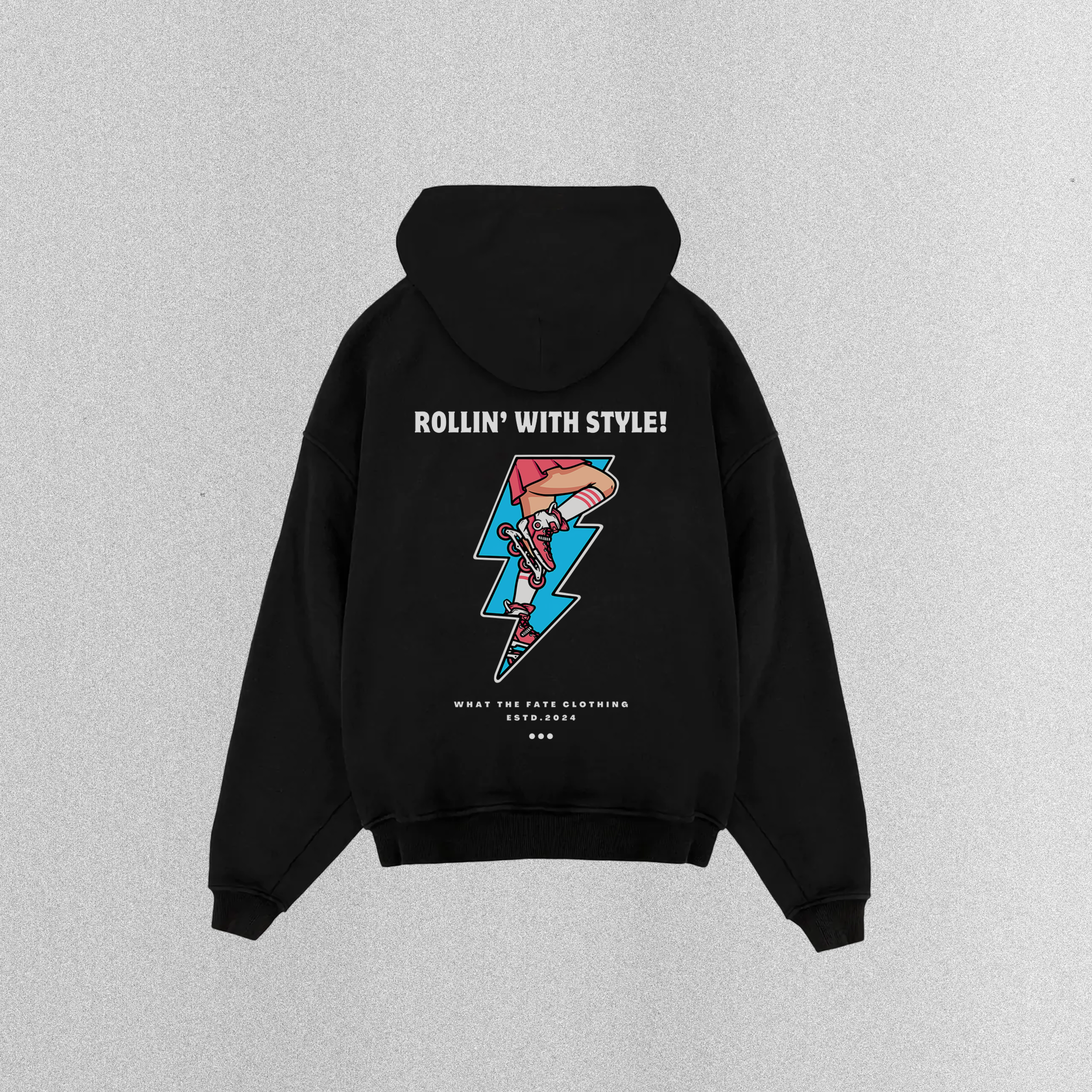 Rollin' With Style! Skate-Inspired Hoodie