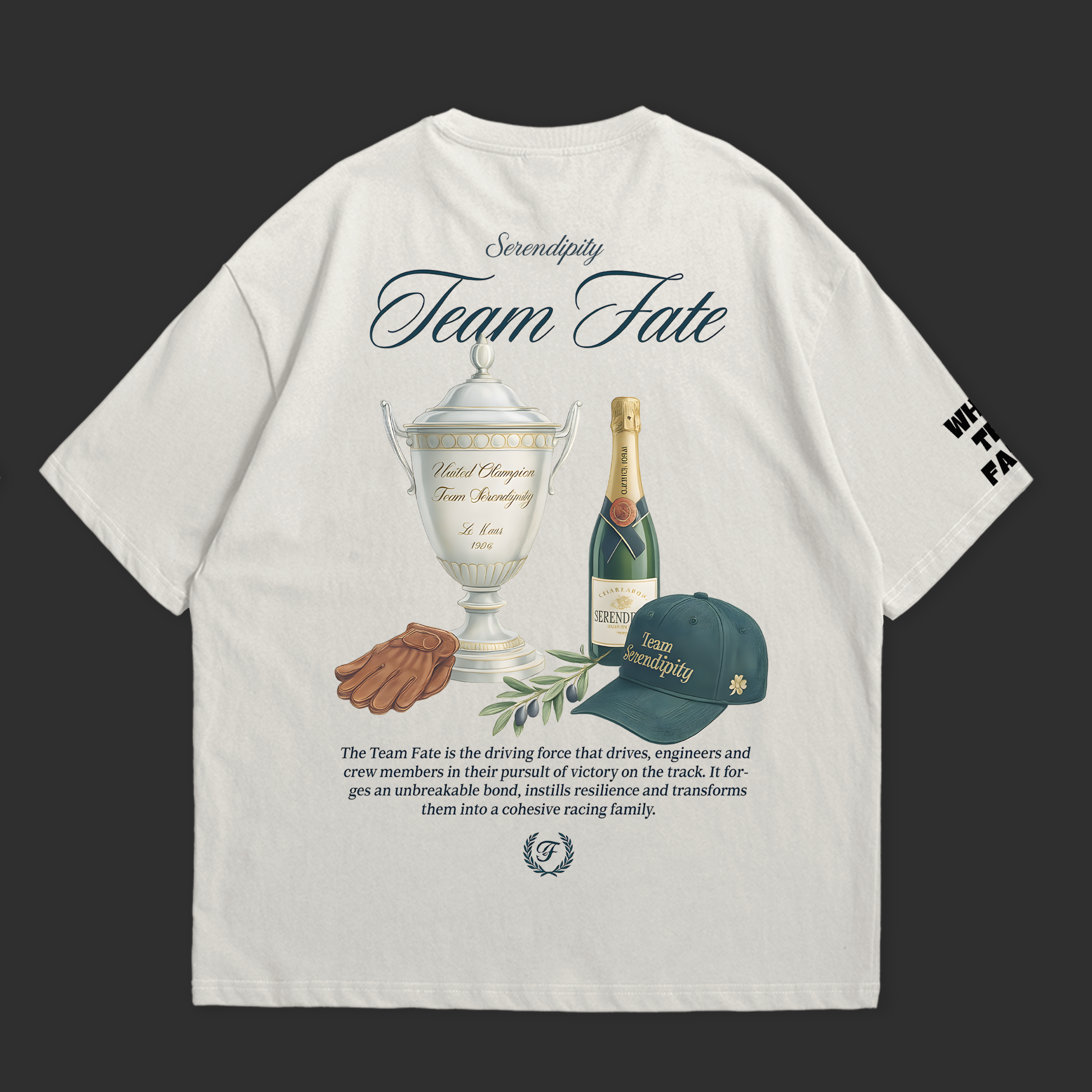 TEAM FATE - Racing Trophy Oversized T-Shirt