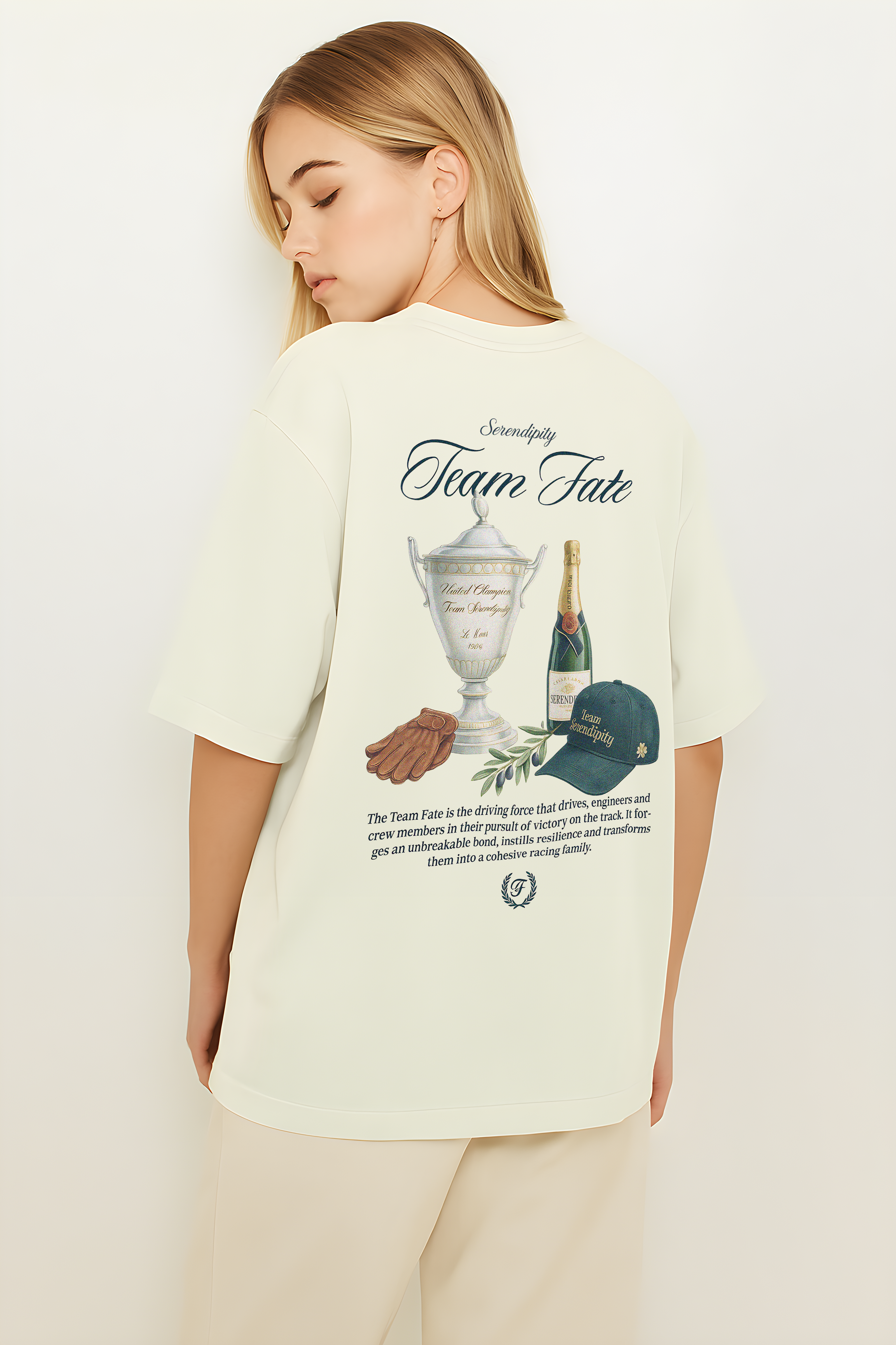TEAM FATE - Racing Trophy Oversized T-Shirt