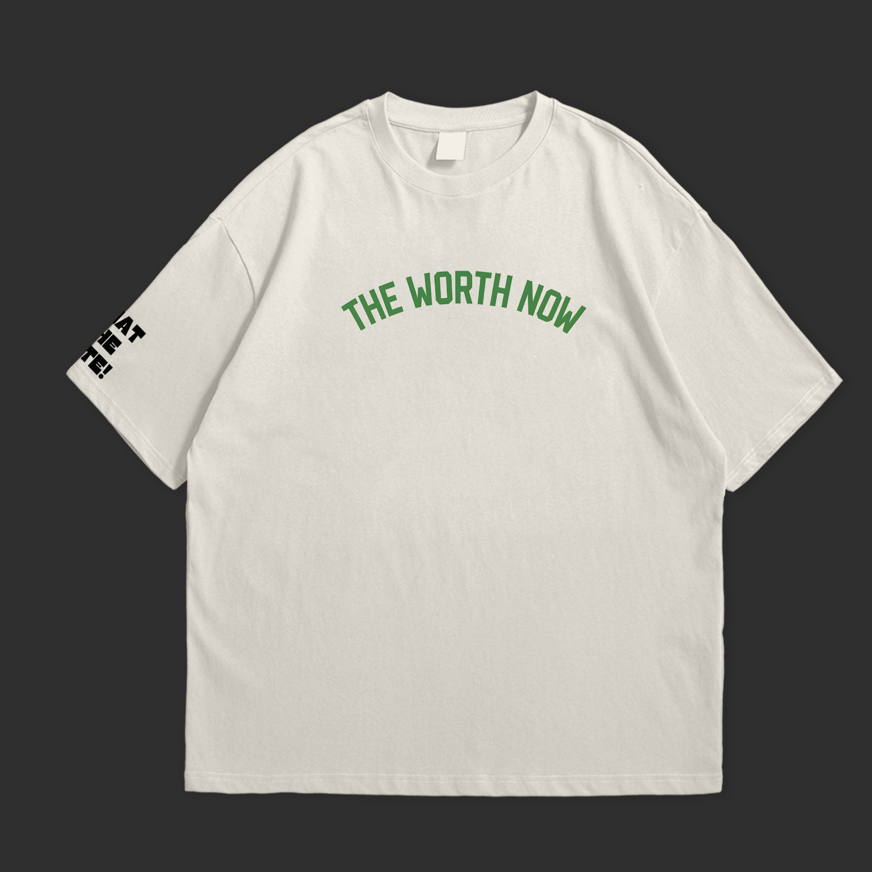 The Worth Now – Retro Pixel Art Oversized T-Shirt