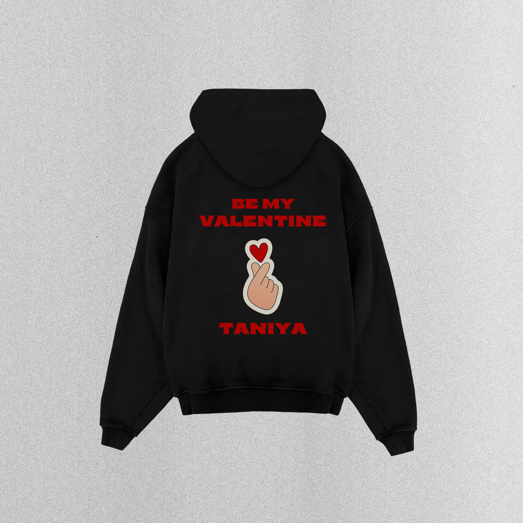 Personalized Be My Valentine Hoodie