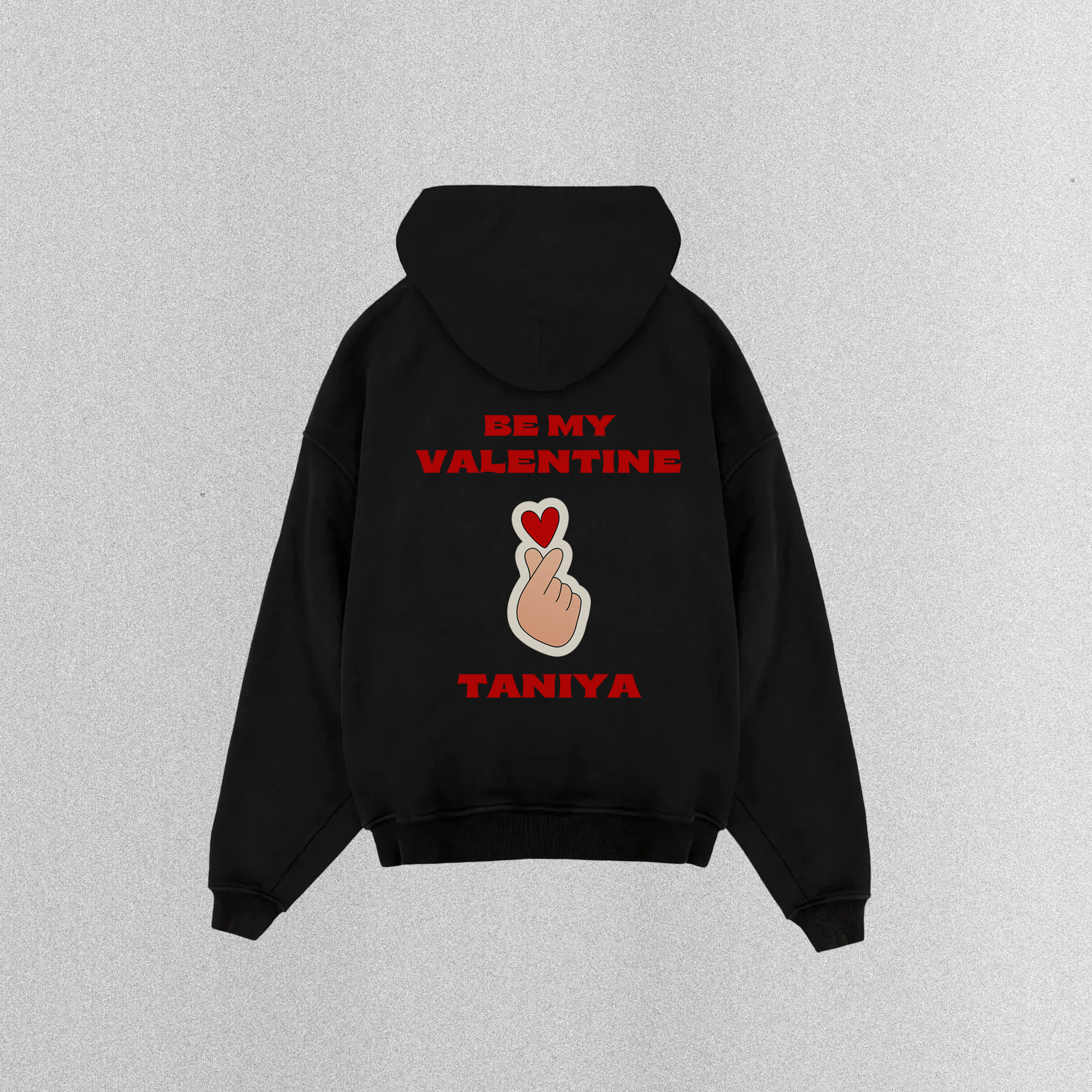 Personalized Be My Valentine Hoodie