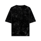 Vintage Nirvana oversized shirt with a distressed black fabric design for a retro look